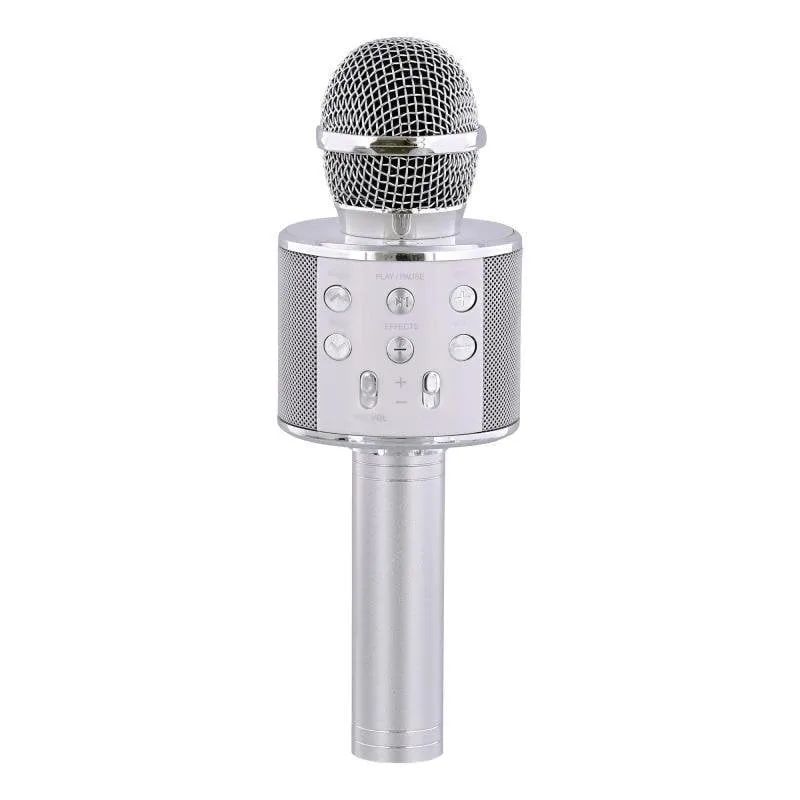 Microfono karaoke Bluetooth TnB WMICKARAOKE Grigio - immagine 1