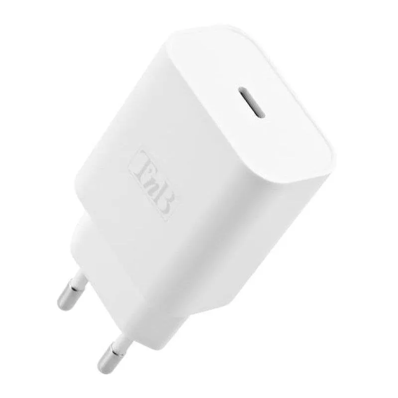 Caricatore a Parete TnB CHPD20W2 20W Power Delivery Bianco - immagine 1