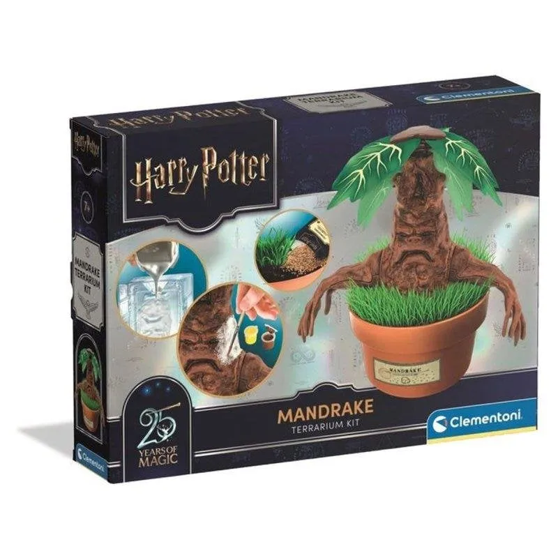 Kit Creativo 3D Harry Potter Mandragore Clementoni Terrario - immagine 1