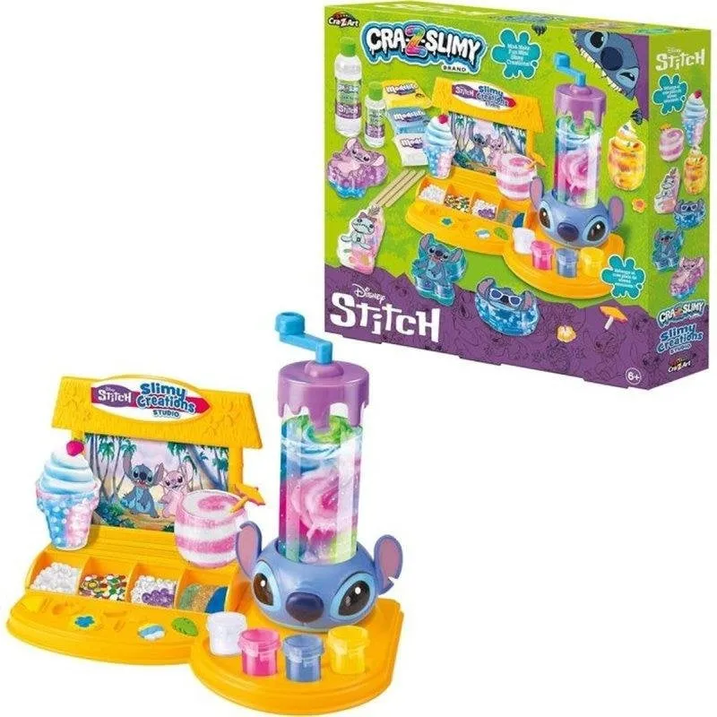 Kit Creativo Lexibook Slimy Studio Stitch per Slime e Modellazione - immagine 1