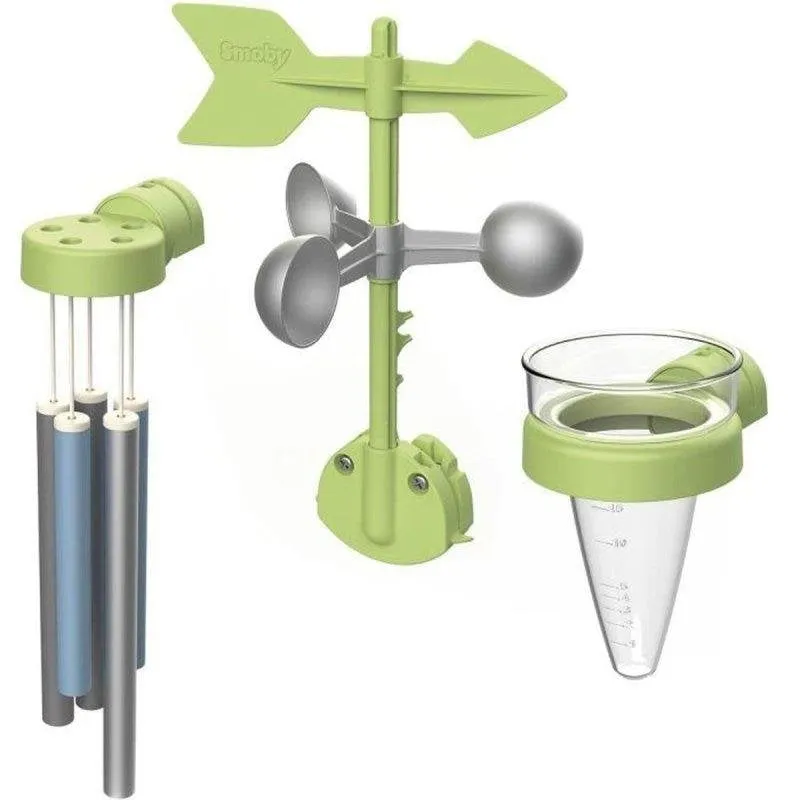 Kit Meteorologico Smoby con Vento, Anemometro e Pluviometro UV Resistenti - immagine 1