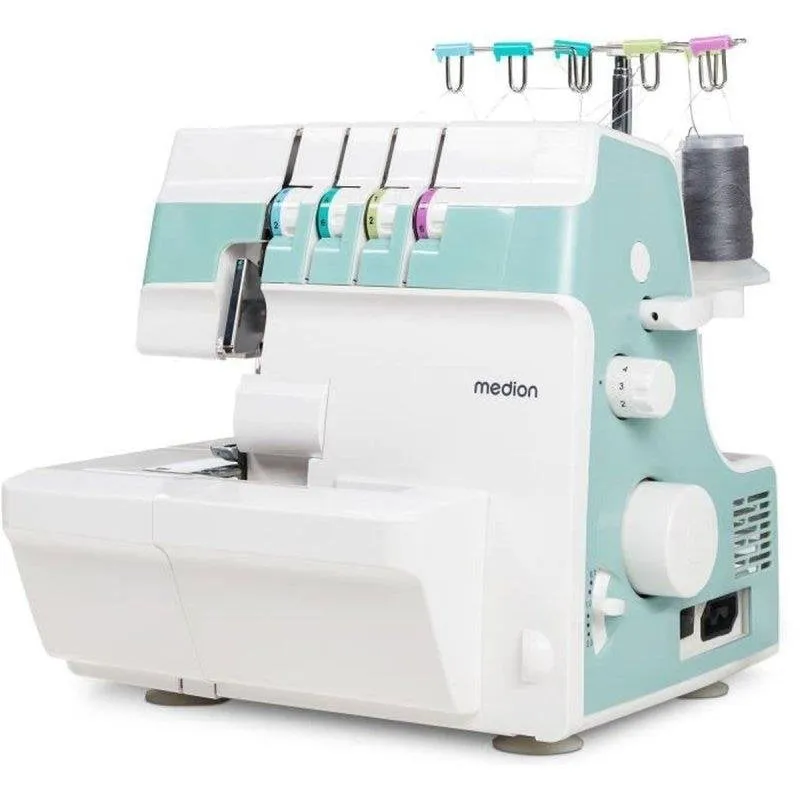 Macchina overlock Medion SO 90 LED 13 programmi 60 W - immagine 1