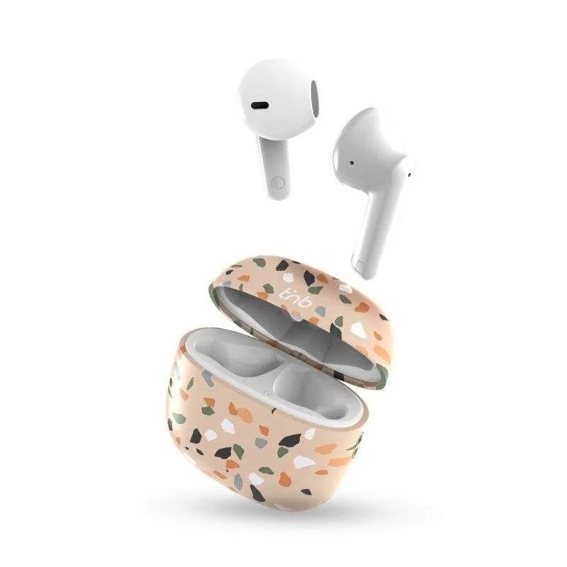 Auricolari TnB Esclusivi wireless Bluetooth autonomia 15 ore design Terrazzo - immagine 1