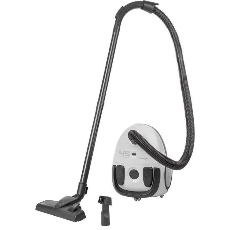 Aspirapolvere con Sacco Sencor SVC 45WH-EUE3 850W 1,5L 79dB Bianco - immagine 1