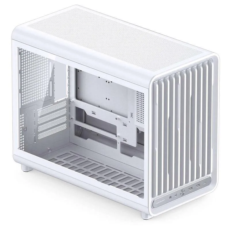 Case PC Jonsbo D33 Standard Micro ATX Mini Torre Vetro Temperato Bianco - immagine 1