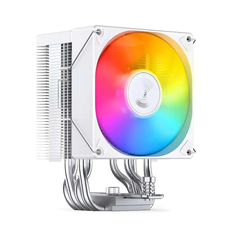 Raffreddamento Aria Jonsbo Socket AM4/AM5/LGA 1851 92mm CR-1400 EVO ARGB Bianco - immagine 1