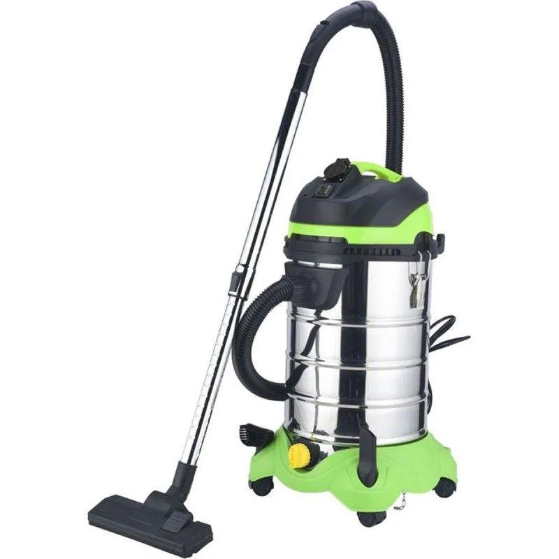 Aspirapolvere Seco e Bagnato Fieldmann FDU 201432-E 1400W 30L Verde Acciaio - immagine 1