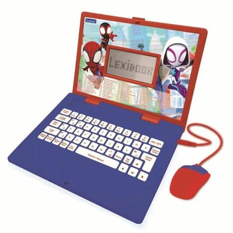 Laptop educativo Lexibook Spider-Man bilingue FR/EN - immagine 1
