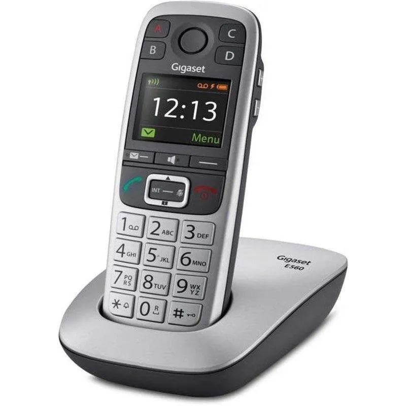 Telefono fisso DECT Gigaset E560 Argento - immagine 1