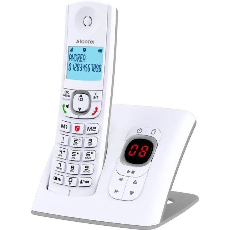 Telefono cordless Alcatel F530 Voice Solo grigio con segreteria vivavoce - immagine 1