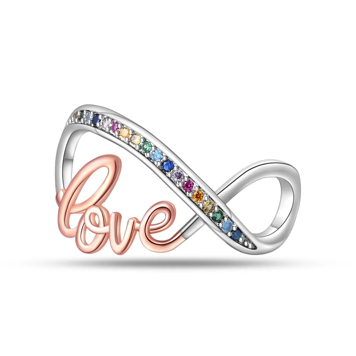 LNQOBU Ciondolo con Charm Argento Sterling 925 Fatima's Hand Dangle Charm Compatibile con Pandora e Europei Bracciale Collane da Donna(Fornito con una Perlina) - immagine 1