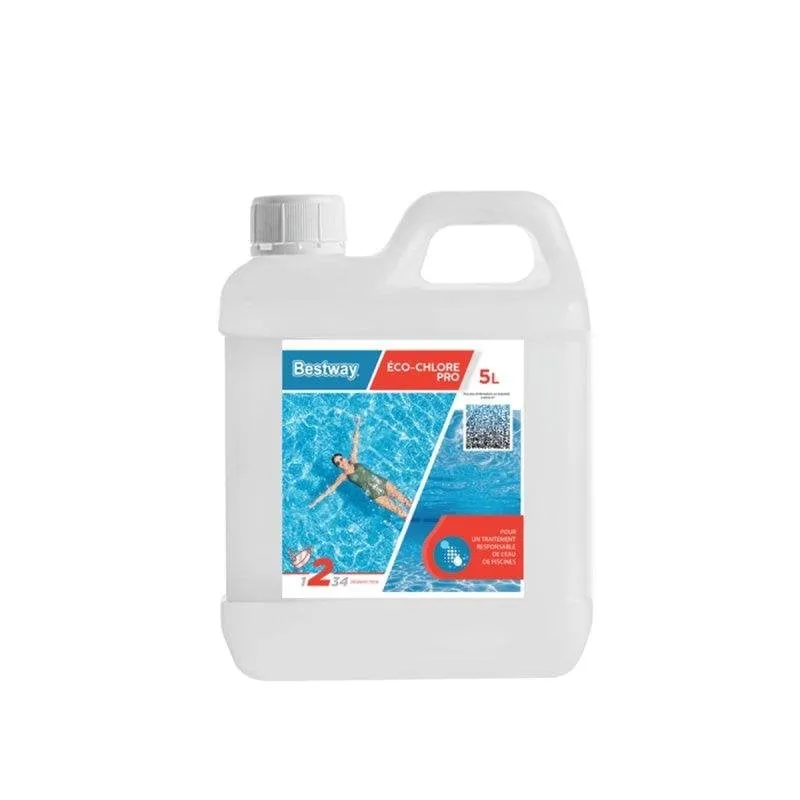 Disinfettante liquido Bestway Eco-chlore Pro 5 L per piscine elevate - immagine 1