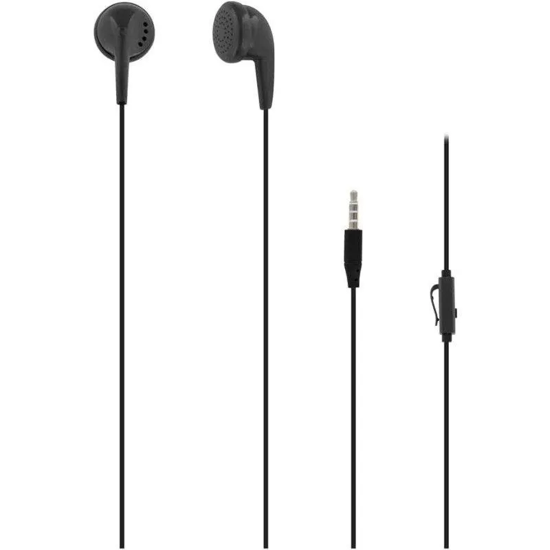 Auricolari TnB KPFIRSTBK con filo 20-20000 Hz per chiamate e musica neri - immagine 1