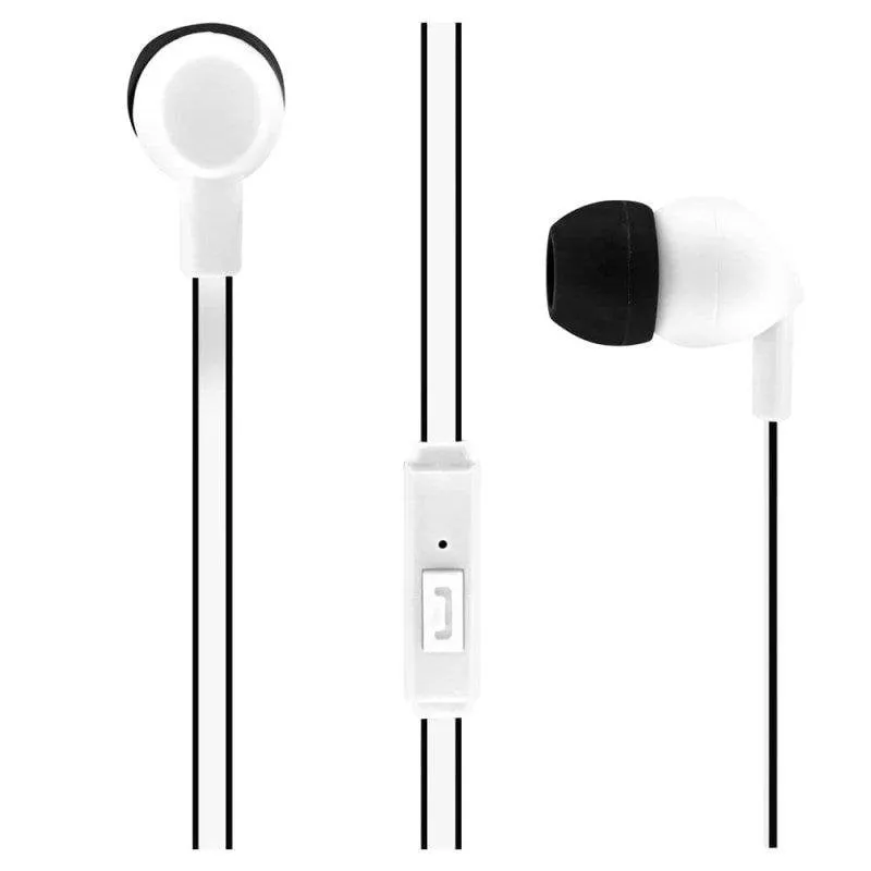 Cuffie e auricolari TnB ESBCWH cablati per cellulare colore bianco - immagine 1