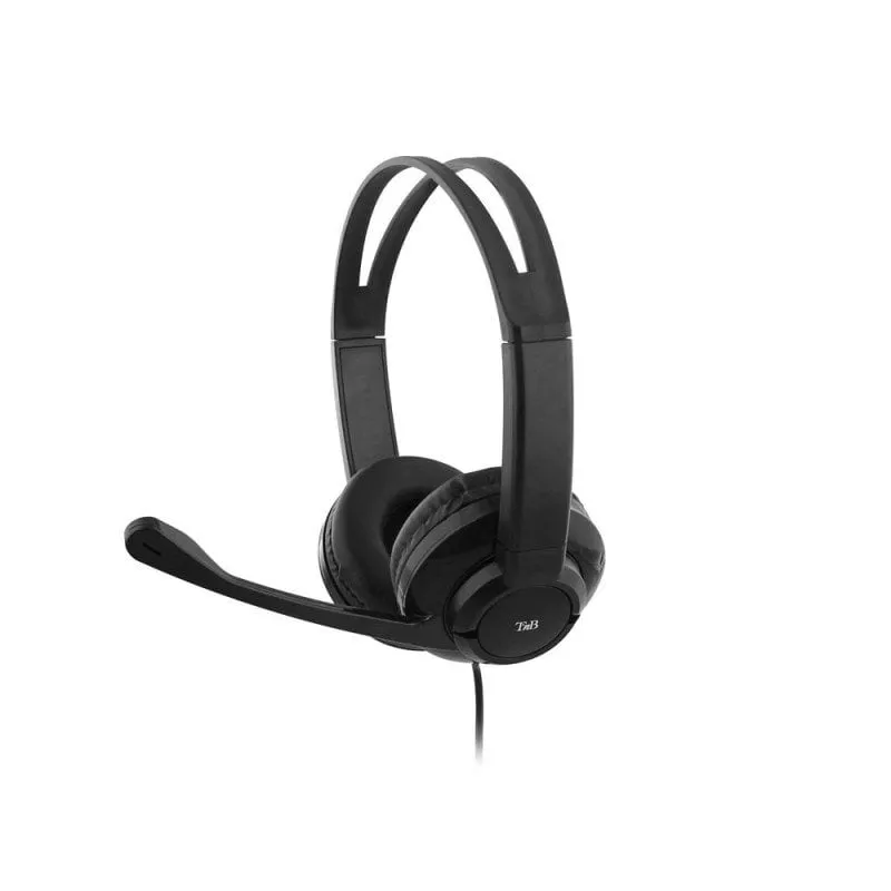 Auricolari TnB HS-200 con filo Jack 3,5 mm Gaming con microfono Nero - immagine 1
