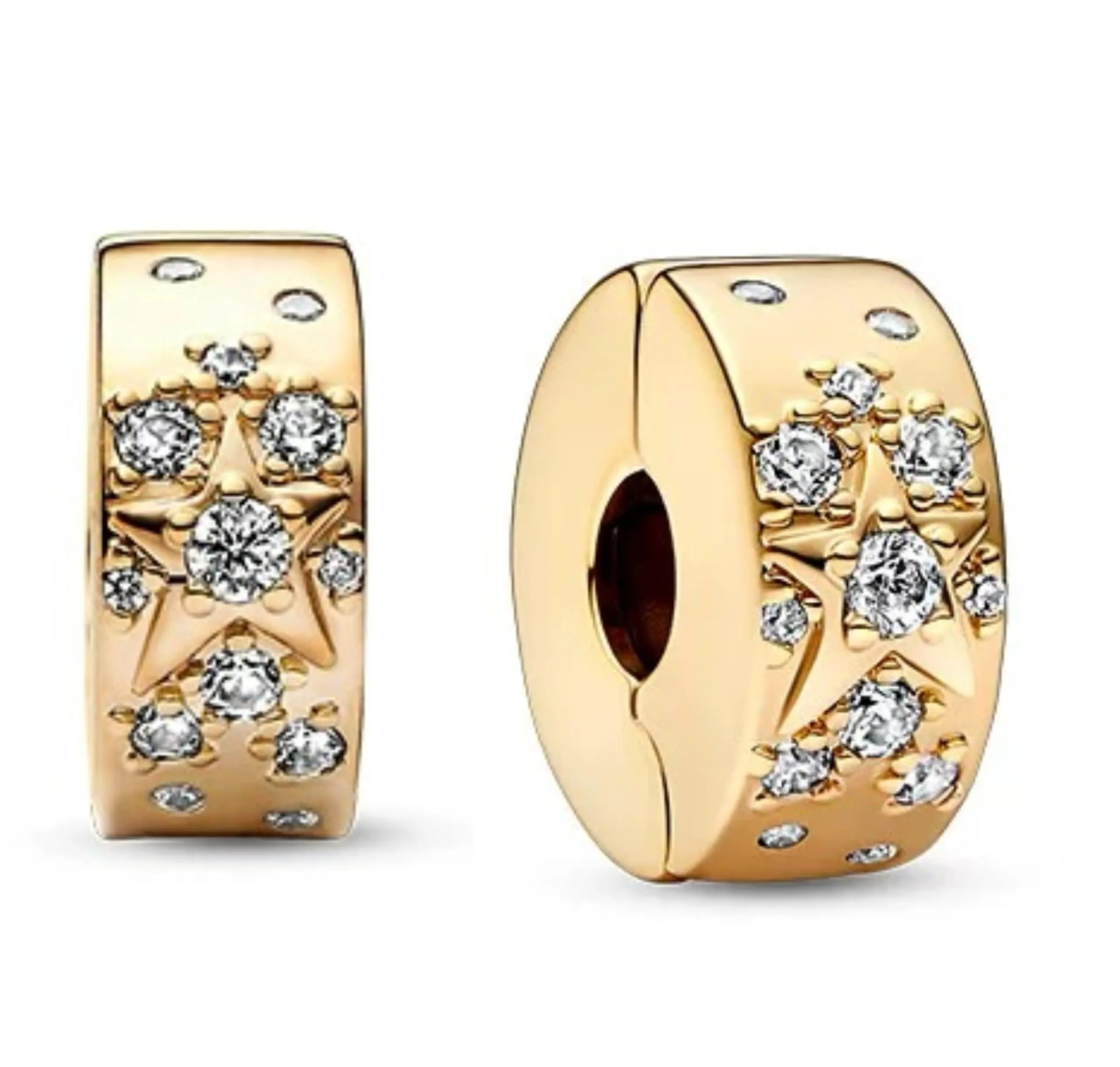 WEIMU Ciondolo in argento S925 per braccialetti e collane europee da donna, m, Argento sterling, Zirconie sintetico - immagine 1