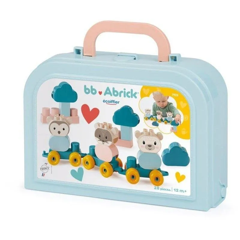 ECOIFFIER Bb Abrick Valisette Trenino Campestre 7923 13 pezzi - immagine 1
