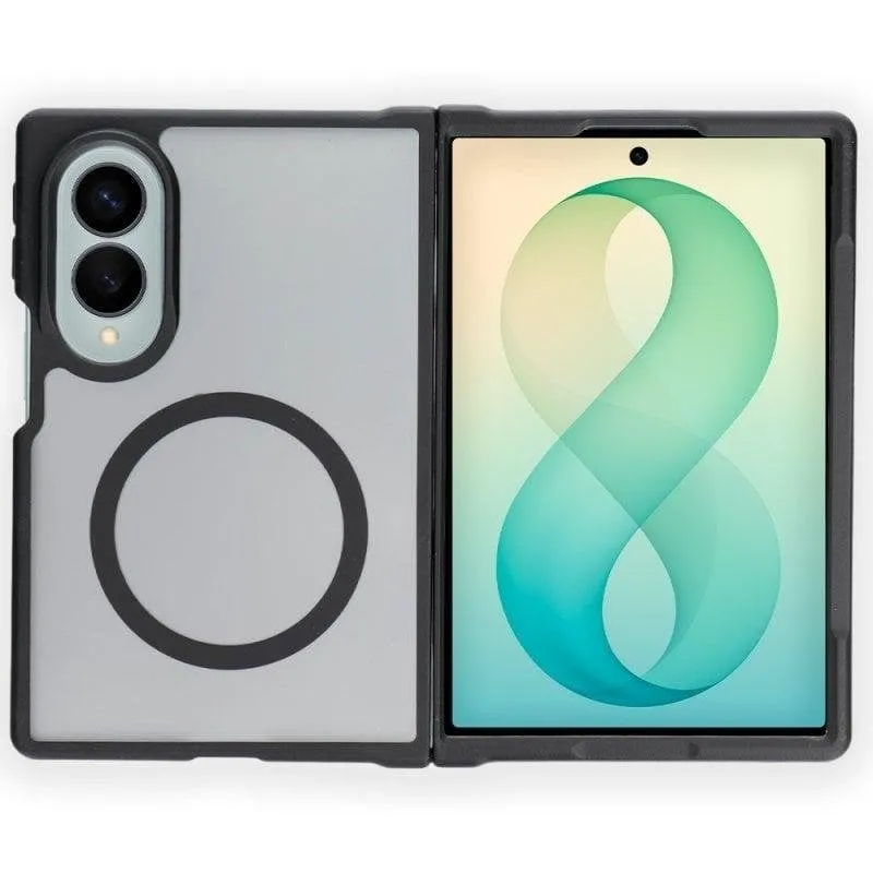 Funda COOL para Samsung Galaxy Z Fold8 Magnética Borde Negro - immagine 1