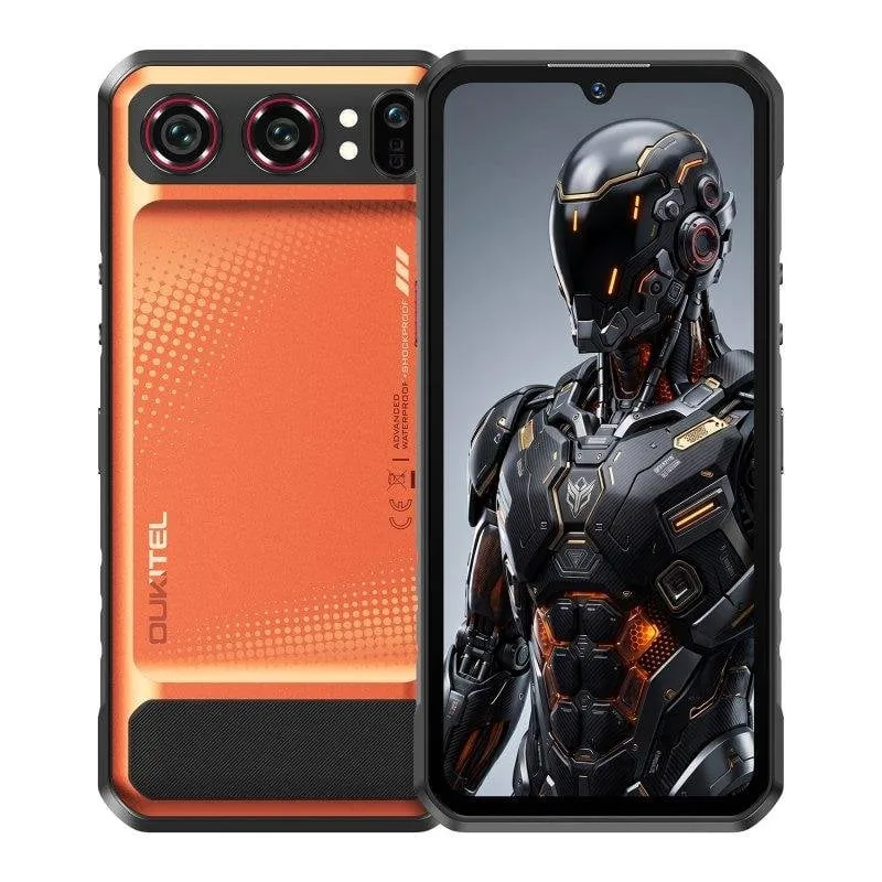 Oukitel WP68 Air 5G 12GB 6.88" 512GB Arancione Fotocamera notturna - immagine 1