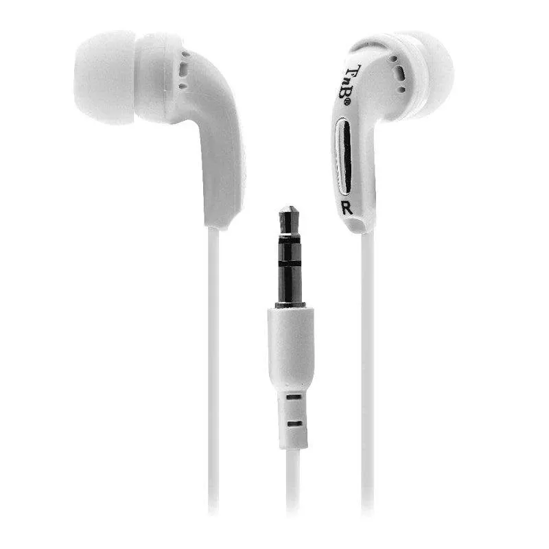 Auricolari TnB Fizz cablati jack 3,5 mm musica leggeri bianchi - immagine 1
