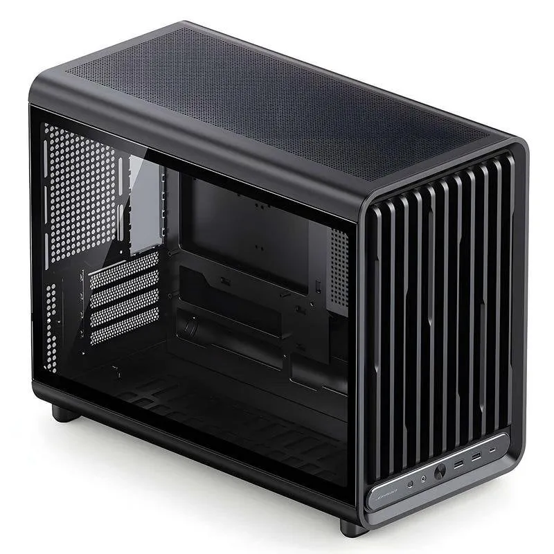 Case Micro ATX Jonsbo D33 Nero Vetro Temperato - immagine 1