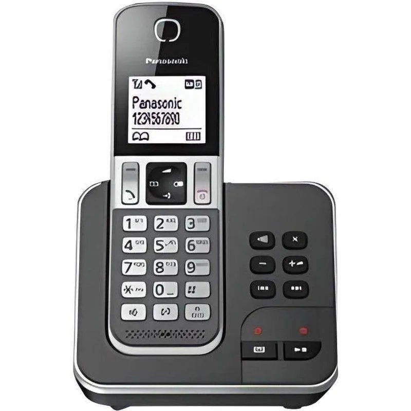 Telefono DECT Panasonic KX-TGD320FRG Eco Plus Blocco chiamate Schermo 1,8 pollici - immagine 1