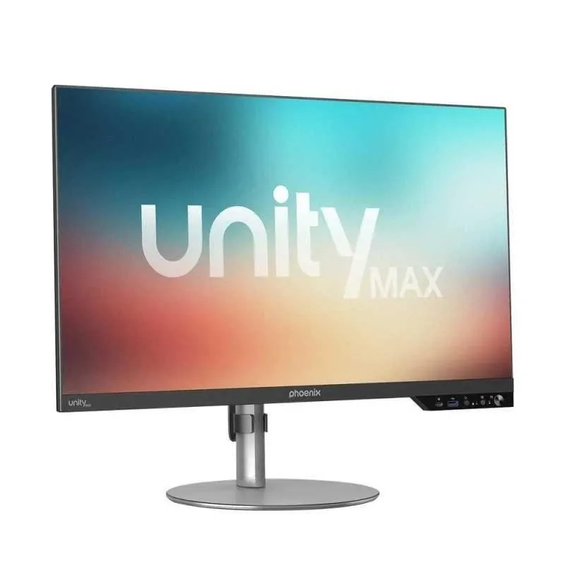 All-in-One Phoenix Unity Max Intel Core i3-14100 16GB 1TB SSD UHD 23.8" Windows 11 Pro Nero - immagine 1