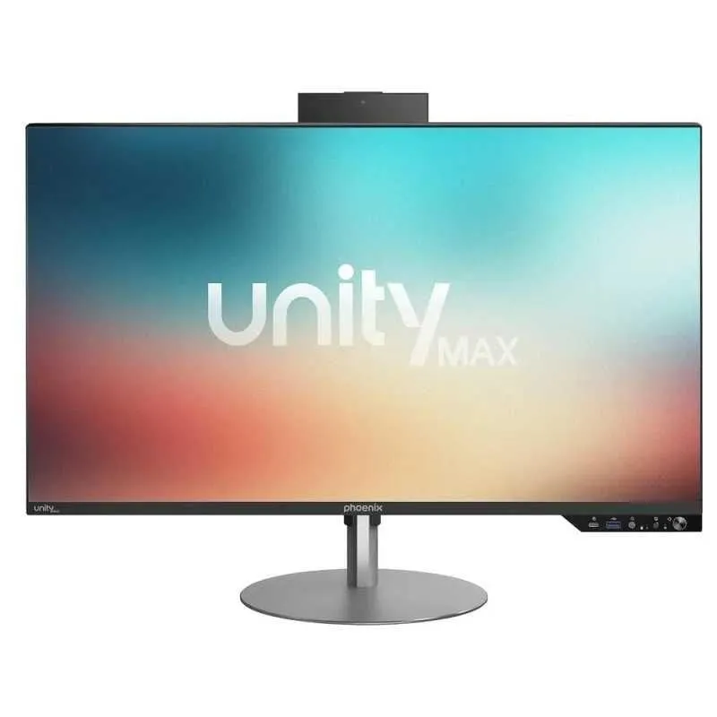 All-in-One Phoenix Unity Max Intel Core i5-14400 16GB 1TB SSD 27" Windows 11 Pro Nero - immagine 1