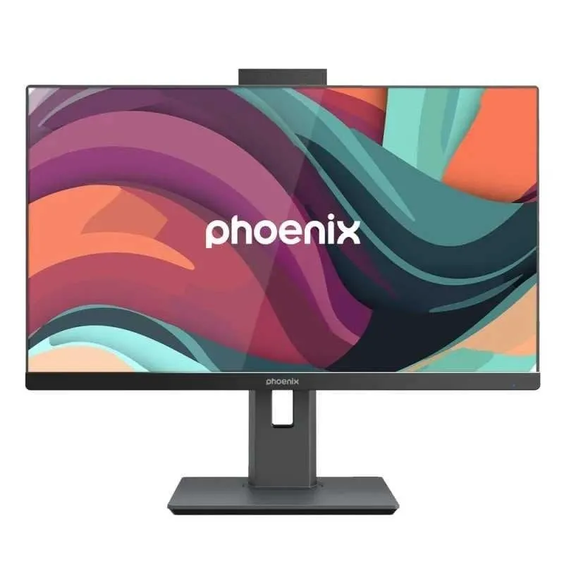 All-in-One Phoenix Unity V Cam Intel Core i5-14400 16GB 1TB SSD HD 730 23.8" Windows 11 Pro Webcam - immagine 1