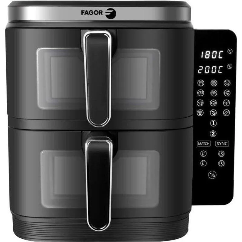 Friggitrice ad Aria Fagor FGD11 Doppio Cestello 11 L 2800 W - immagine 1