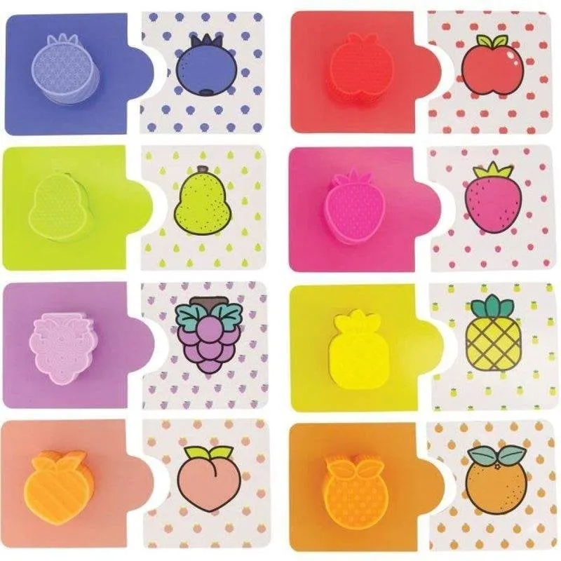 Puzzle Sensoriale Infantino My First Sensory & Shapes Frutti 24 pezzi - immagine 1