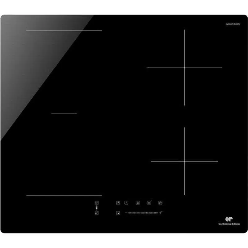 Piano a induzione incassabile Continental Edison CETI4ZFLEXB2 4 Zone Flex 7.2 kW Booster - immagine 1
