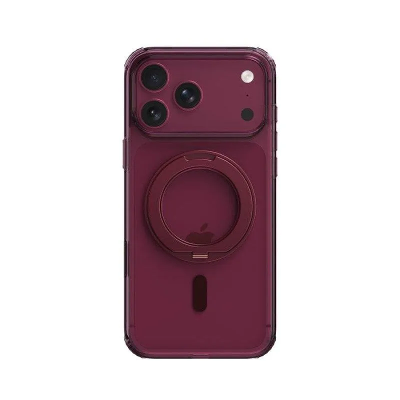 Custodia Raptic Air Stand Bordeaux Compatibile MagSafe per iPhone 18 Pro - immagine 1