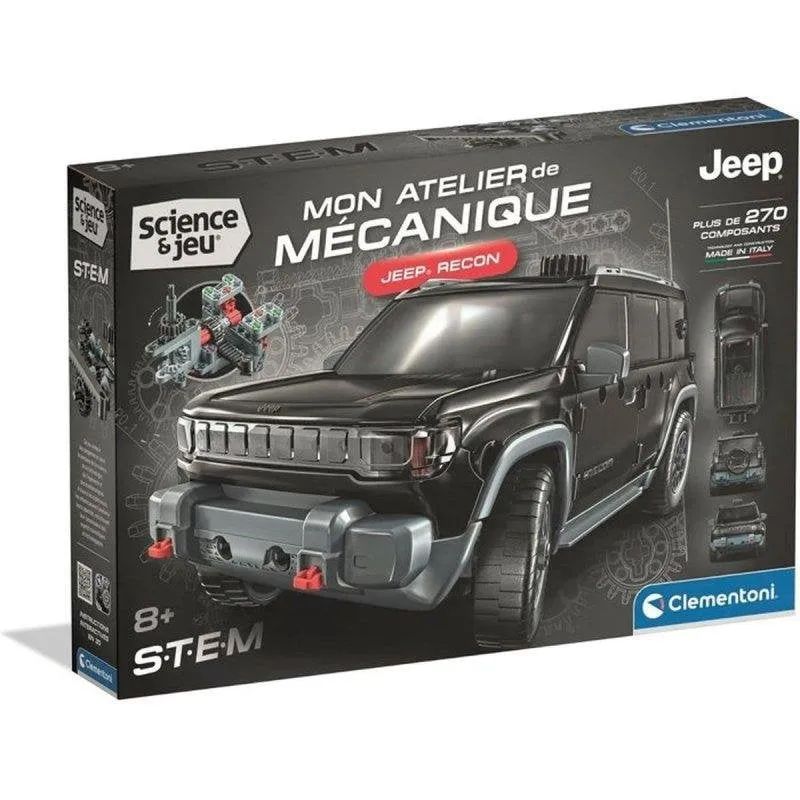 Clementoni Jeep Recon Mechanical Workshop 53033 270 pezzi - immagine 1