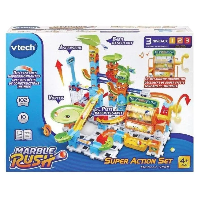 VTech Marble Rush Super Action Set Elettronico L200E 102 pezzi - immagine 1