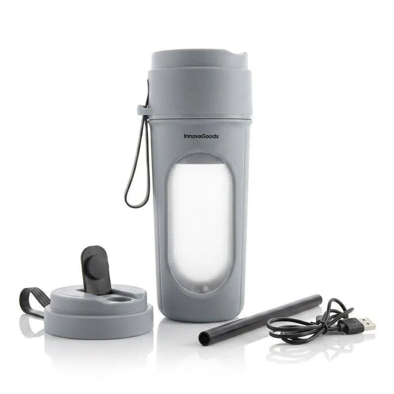 Frullatore Portatile InnovaGoods Wellsy 450 ml Ricaricabile USB-C - immagine 1