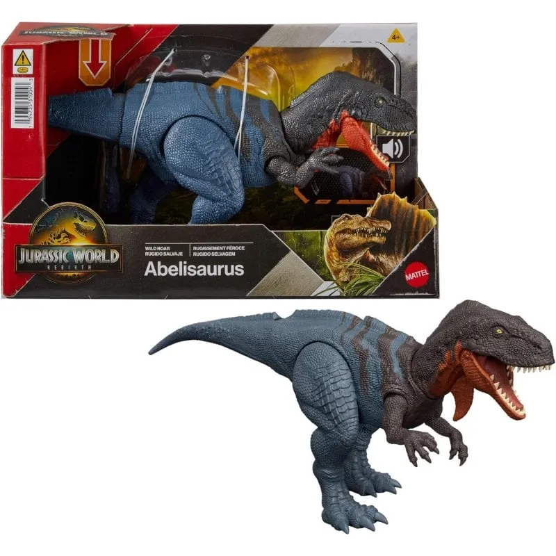 Figura Abelisaurus Articolata Jurassic World Rebirth 12 cm - immagine 1
