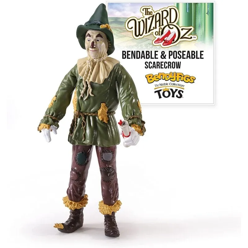 Figura Cinema The Noble Collection Scarecrow Bendyfigs 19 cm PVC - immagine 1