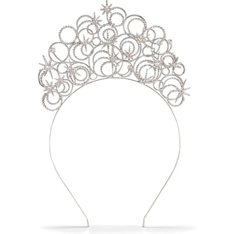 Diadema Glinda The Noble Collection Wicked Effetto Perlato 23 cm - immagine 1