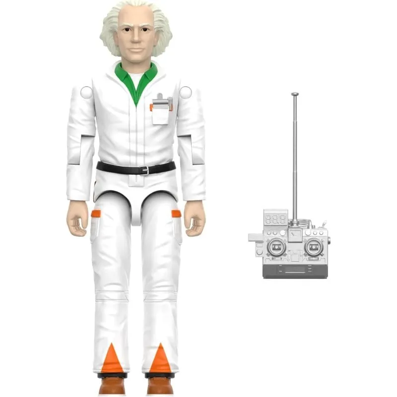 Figura Doc Brown Super7 ReAction Articolata 10 cm Accessorio - immagine 1