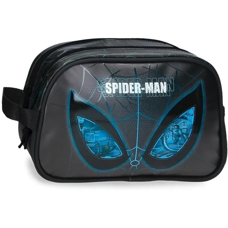 Beauty Case Marvel Spider-Man Is Watching Up Compatto Accessori Viaggio - immagine 1