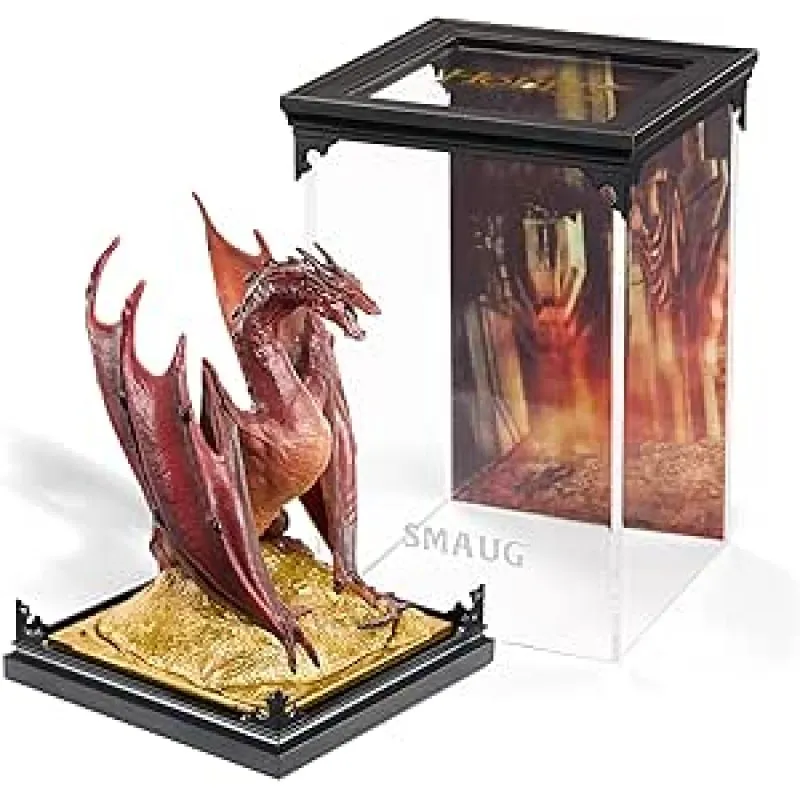 Figura Smaug Diorama 16 cm PVC Il Hobbit Dettagli da Collezione - immagine 1