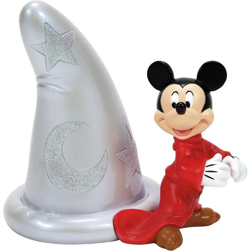 Statua Decorativa Mickey Mouse Enesco Apprendista Stregone Disney 12,7 cm - immagine 1