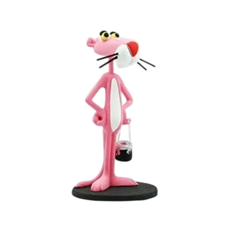 Figura Pantera Rosa 3D 20 cm Resina Dipinta a Mano - immagine 1