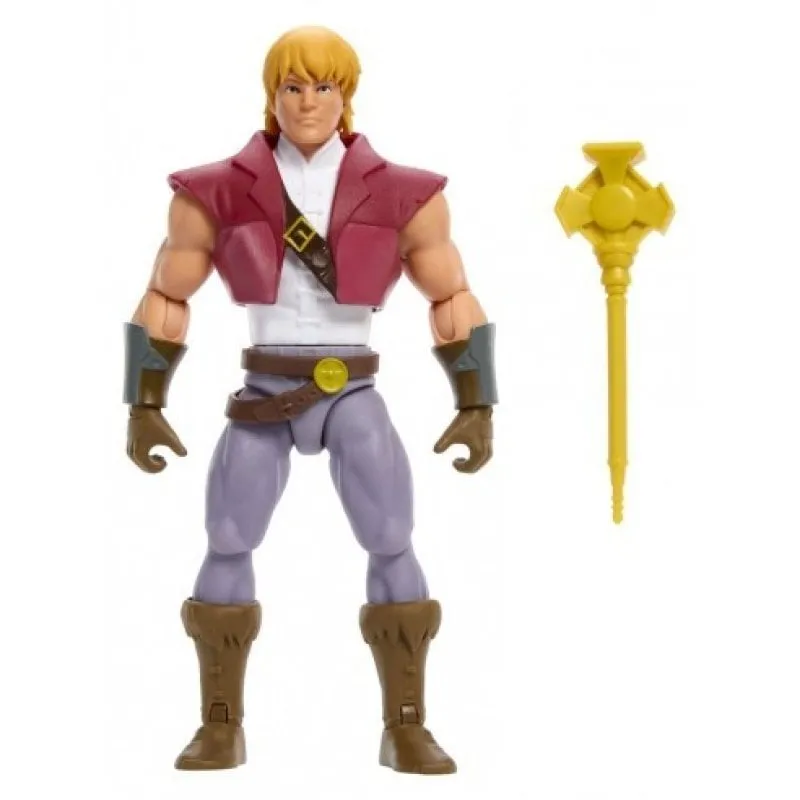 Figura Príncipe Adam Mattel Masters of the Universe Cartoon Collection 14 cm - immagine 1
