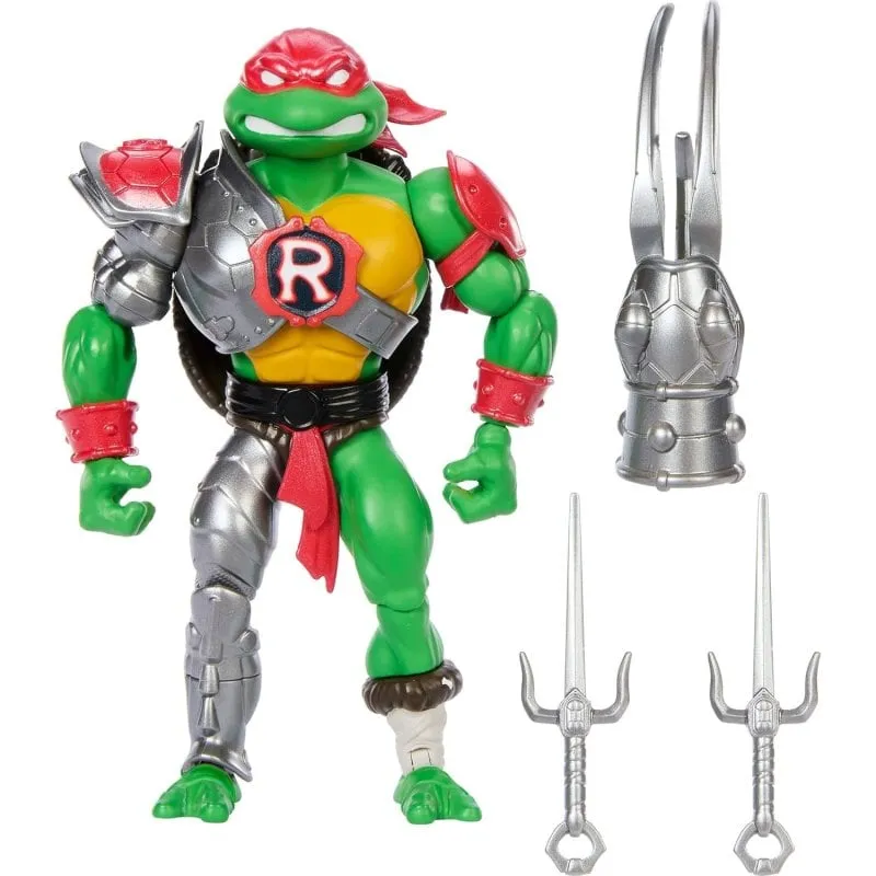 Figura Raphael Mattel Turtles Of Grayskull Articolata 14 cm Armatura Eternia - immagine 1