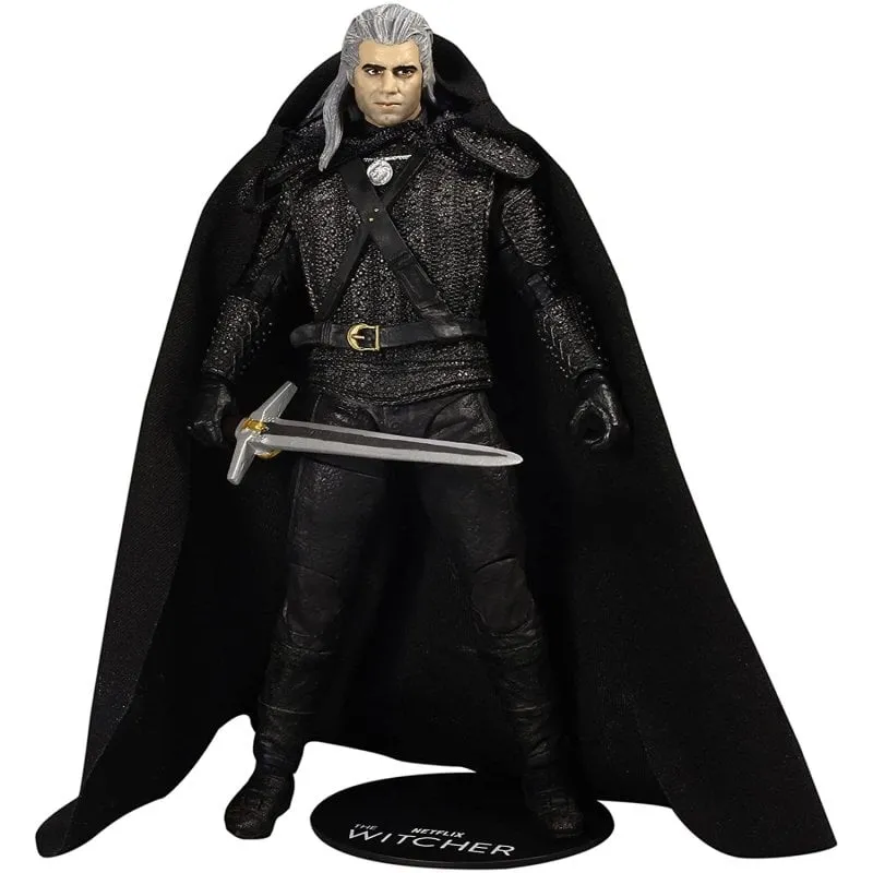 Figura Geralt di Rivia McFarlane The Witcher Articolata 18 cm PVC - immagine 1