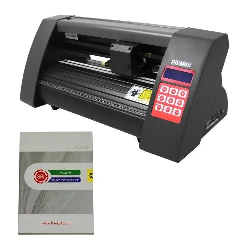 Plotter da taglio PixMax Mini 365 mm con Software FlexiStarter - immagine 1