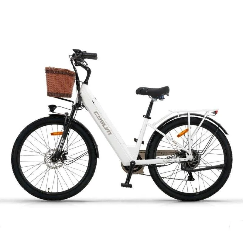 Bicicletta elettrica Cysum X-city 250W 48V 10.4Ah 26 pollici - immagine 1