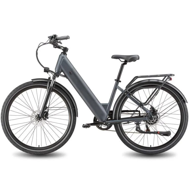 Bicicletta elettrica Kingbull Lira 48V 15Ah 140km 28" Grigia - immagine 1
